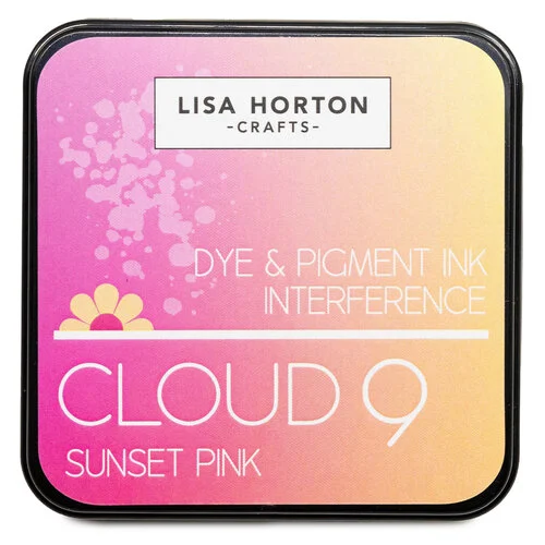 Lisa Horton Crafts - Cloud 9 - Metallic Interference Ink Pad - Sunset Pink