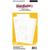 49 and Market - Irresistibles Collection - Rub-On Transfers - Focus