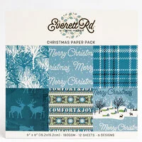 Everett Rd - Winter Wonderland Collection - 6 x 6 Paper Pack