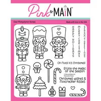 Pink and Main - Clear Photopolymer Stamps - Nutcracker Kisses