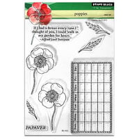 Penny Black - Clear Photopolymer Stamps - Poppies