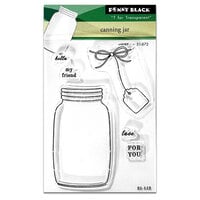 Penny Black - Clear Photopolymer Stamps - Canning Jar