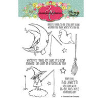 Colorado Craft Company - Whimsy World Collection - Clear Photopolymer Stamps - Moonlight Magic