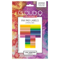 Lisa Horton Crafts - Ink School Collection - Dies - Ink Pad Labels