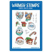 Whimsy Stamps - Clear Photopolymer Stamps - Christmas Portraits