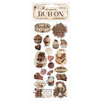 Stamperia - Coffee And Chocolate Collection - Rub On Transfers - Vintage Sweet Moments