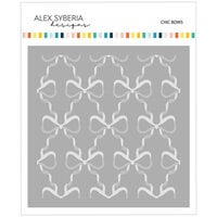 Alex Syberia Designs - Stencils - Chic Bows