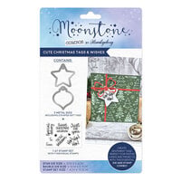 Hunkydory - Stamp And Die Sets - Cute Christmas Tags And Wishes