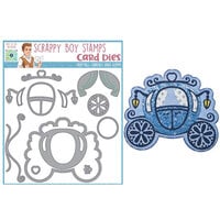 Scrappy Boy Stamps - Dies - Fairytale Carriage Mini Album