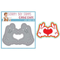 Scrappy Boy Stamps - Dies - Glove Shaker