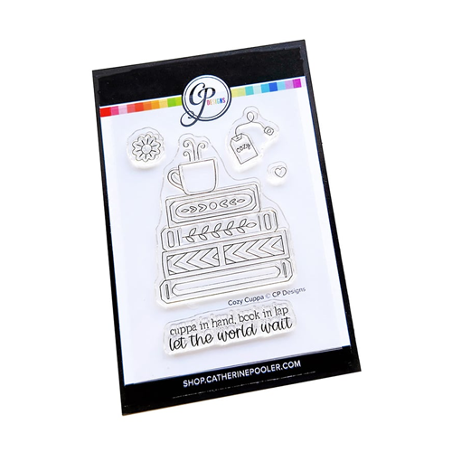 Catherine Pooler Designs - Clear Photopolymer Stamps - Cozy Cuppa
