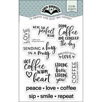 Karen Burniston - Clear Photopolymer Stamps - Coffee Chat