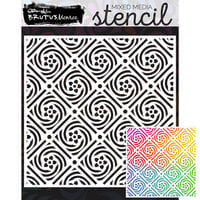Brutus Monroe - Stencils - Floral Swirl