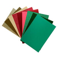 Alex Syberia Designs - 8.25 x 11.75 Cardstock - 27 Pack - Christmas Sparkle Mix