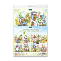 Katy Sue Designs - 3D Die Cut Decoupage Layers - Garden Gnomes