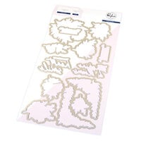 Pinkfresh Studio - Flourish &amp; Grow Collection - Dies - Peony Glow