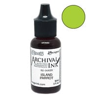 Ranger Ink - Dylusions - Archival Reinkers - Island Parrot