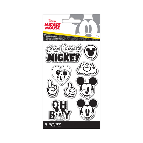 EK Success - Disney Collection - Clear Silicone Stamps - Mickey
