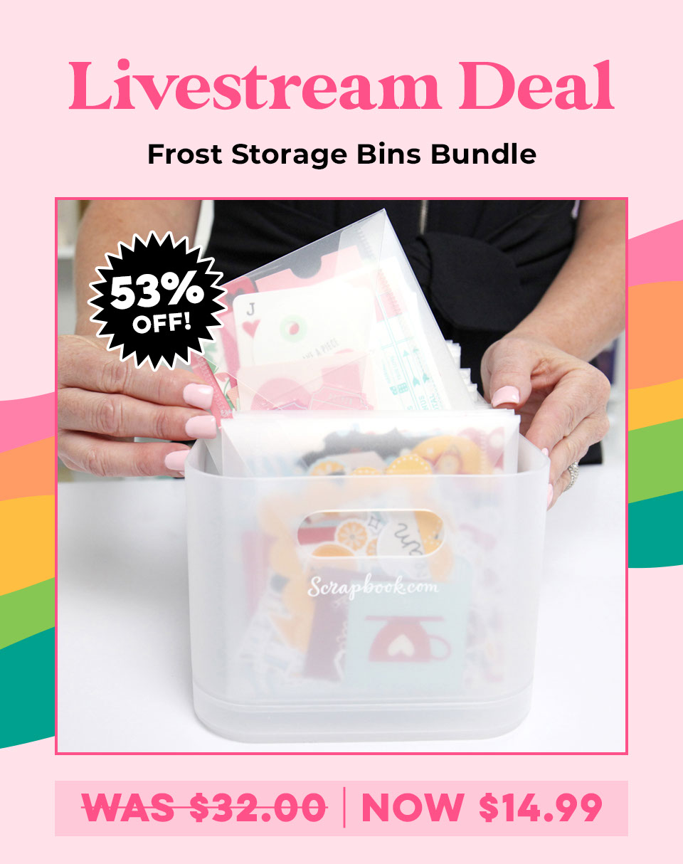 Frost Storage Bins Was $32.00, Now $14.99!