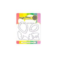 Waffle Flower Crafts - Craft Dies - Snowcapped Pinecone Shape