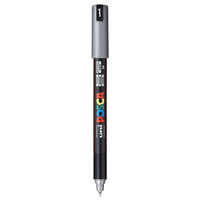 Posca - 1MR Paint Market - Extra Fine Metal Tip - 0.7mm - Silver