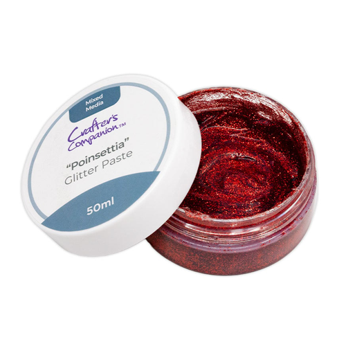 Crafter's Companion - Glitter Paste - Poinsettia