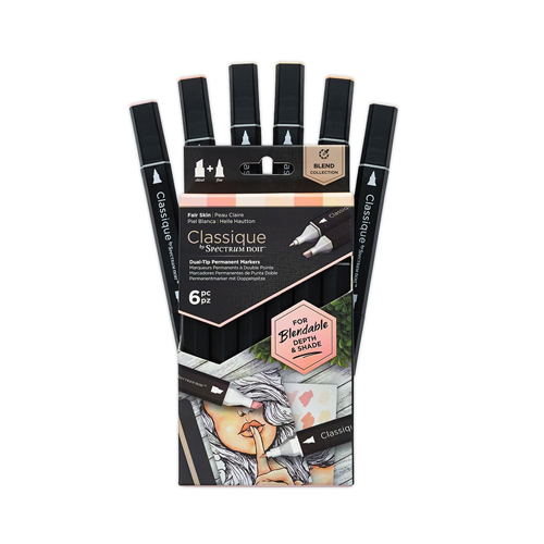 Crafter's Companion - Spectrum Noir - Classique Markers - Fair Skin
