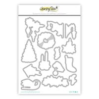 Honey Bee Stamps - Merry Moments Collection - Honey Cuts - Steel Craft Dies - Photo Gallery Wall - Holiday