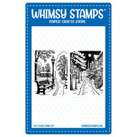 Whimsy Stamps - Clear Photopolymer Stamps - Dickens Background