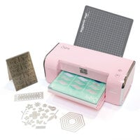 Sizzix - Big Shot Switch Plus Machine Die Cutting Bundle - Cherry Blossom - Magnetic Magic Mat