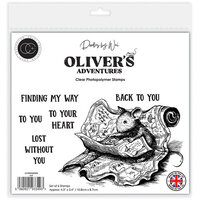 Craft Consortium - Oliver's Adventures Collection - Clear Photopolymer Stamps - Lost