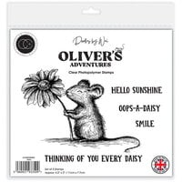 Craft Consortium - Oliver's Adventures Collection - Clear Photopolymer Stamps - Daisy