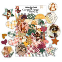 Pretty Little Studio - Ginger Snap Collection - Die-Cuts - Birdseed Shapes