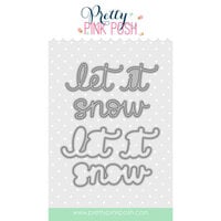 Pretty Pink Posh - Dies - Let It Snow Shadow