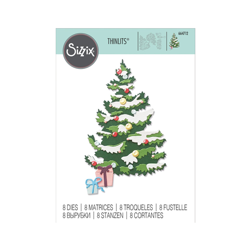 Sizzix - Thinlits Dies - Layered Christmas Tree