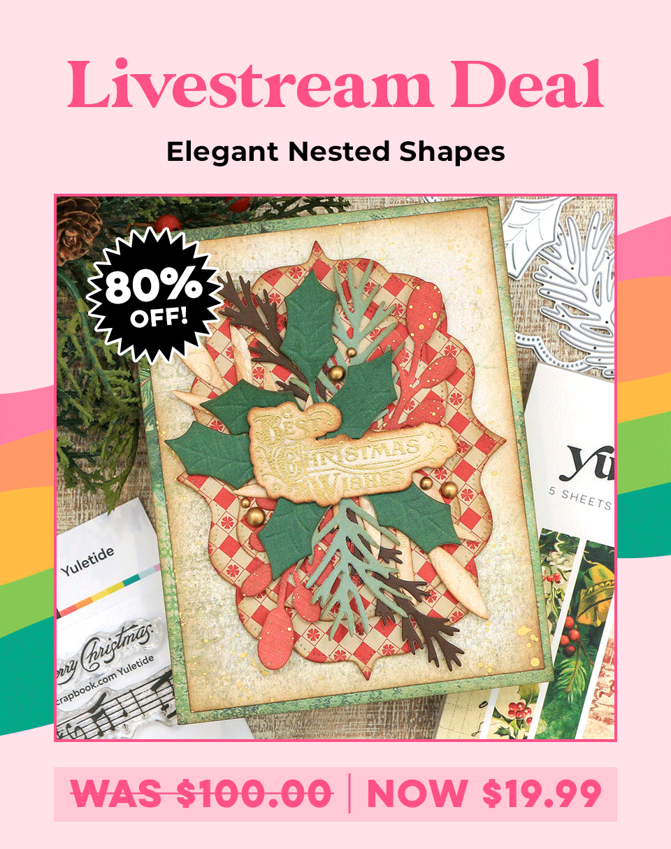 Elegant Nested Shapes Was $100.00, Now $19.99!