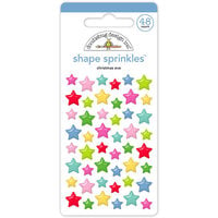 Doodlebug Design - Oh What Fun Collection - Shape Sprinkles - Christmas Eve
