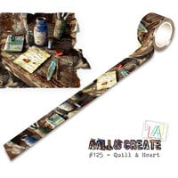AALL and Create - Treasure Trove Collection - Layer-It-Up - Washi Tape - Quill and Heart