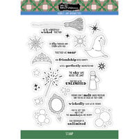 Brutus Monroe - Bubbles and Broomstick Collection - Clear Photopolymer Stamps - Bubbles and Broomsticks