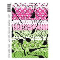 Brutus Monroe - Bubbles and Broomstick Collection - DuoFoil Washi Sheets - Bubbles and Broomsticks