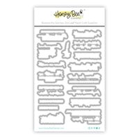 Honey Bee Stamps - Merry Moments Collection - Honey Cuts - Steel Craft Dies - Christmas Blessings