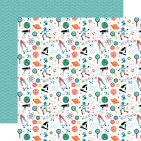 Echo Park - Field Trip Collection - 12 X 12 Double Sided Paper - Science Essentials