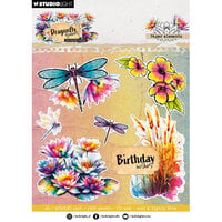 Studio Light - Dragonfly Collection - Die-Cut Paper Pad - Elements