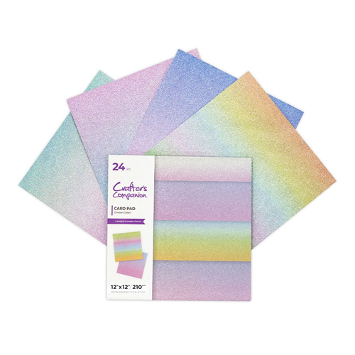 Crafter's Companion - 12 x 12 Paper Pad - Ombre Glitter