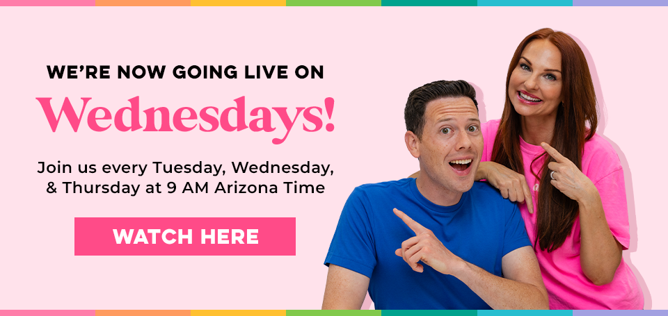 Join us Live Every Tuesday, Wednesday, and Thursday!