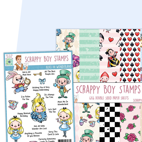 Scrappy Boy Stamps