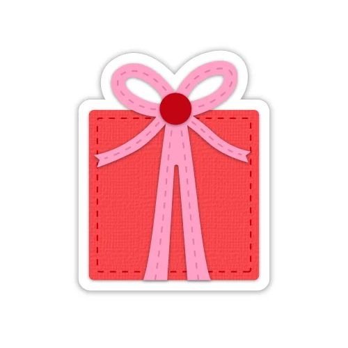 Scrapbook.com - Decorative Die Set - Mini Present
