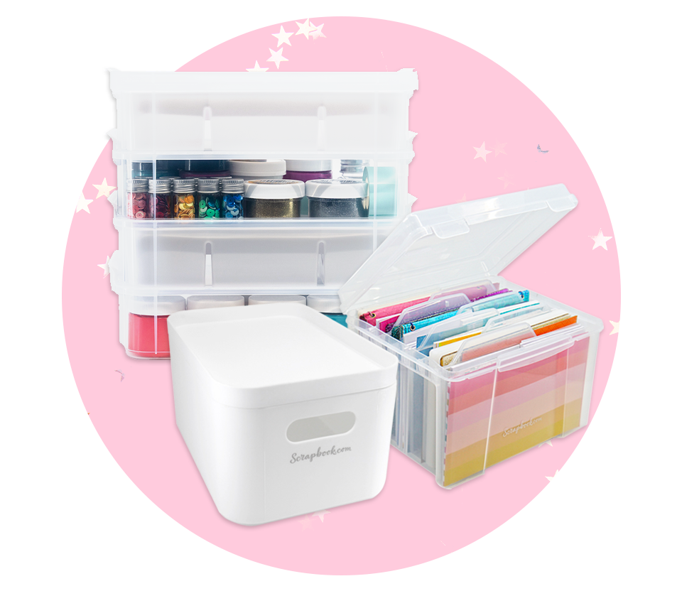 Exclusive Clear Craft Storage