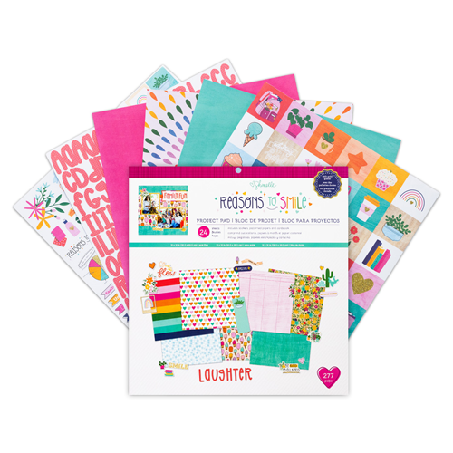 Shimelle Laine - Reasons To Smile Collection - 12 x 12 Paper Pad