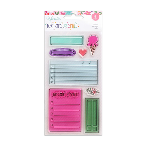 Scrapbook.com - Clear Photopolymer Stamp Set - Cola-tta Fun